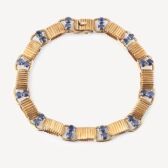 Bracelet Boucheron Vintage d'occasion : Bijou authentifié - tout savoir sur le saphir bleu