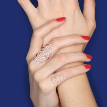 Bague Tourbillon Années Lisonia d'occasion : Bijou authentifié