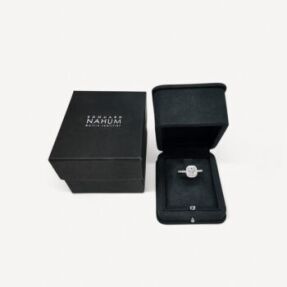 Bague Solitaire coussin Samantha Edouard Nahum d'occasion : Bijou authentifié