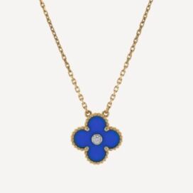 Collier Vintage Alhambra 1 motif (Edition Limitée 2019) Van Cleef & Arpels d'occasion : Bijou authentifié