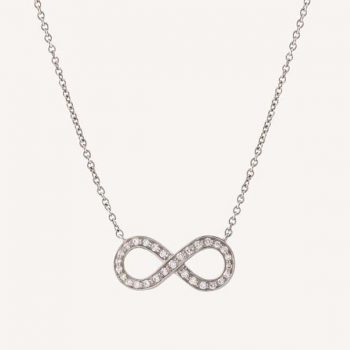 Authenticated pre-owned Infinity Tiffany and Co pendant