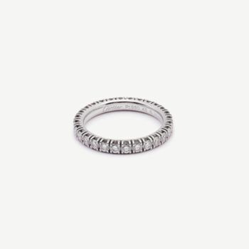Second hand jewel: Cartier wedding ring, White gold, Diamonds - Authenticated.