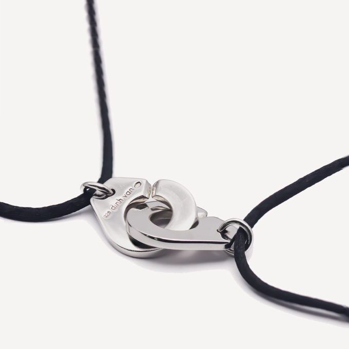 Authentic second-hand Dinh Van handcuffs necklace