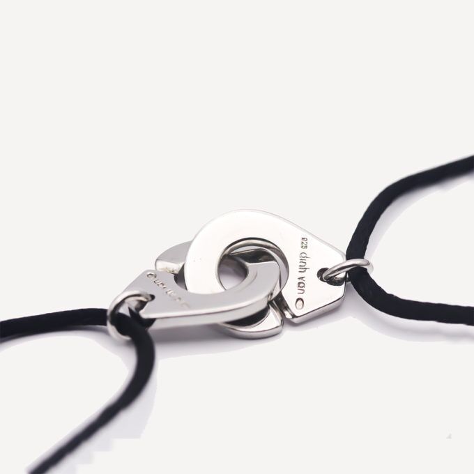 Authentic second-hand Dinh Van handcuffs necklace