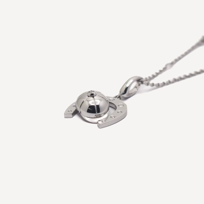 Piaget charm Polo d'occasion in white gold and diamond authenticated
