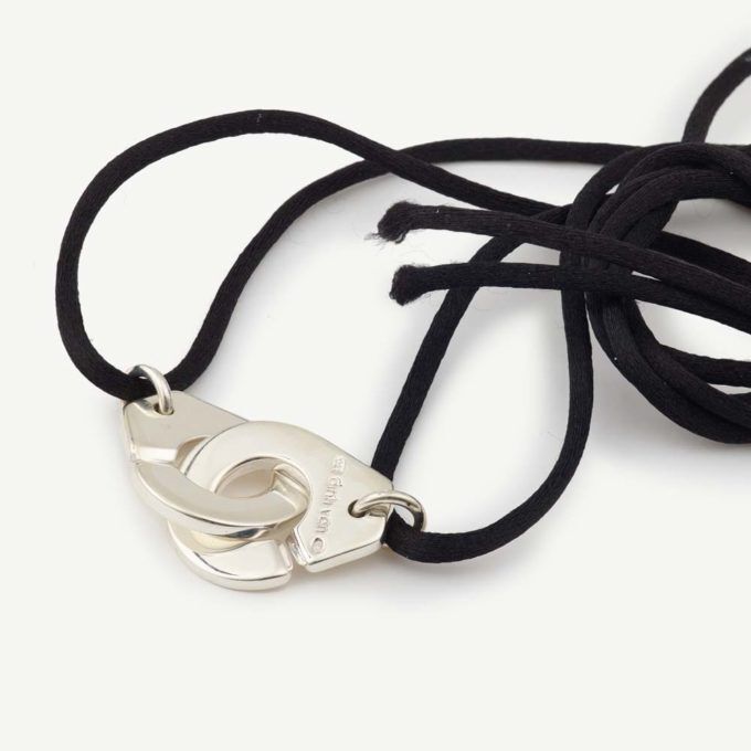 Authentic second-hand Dinh Van handcuffs necklace