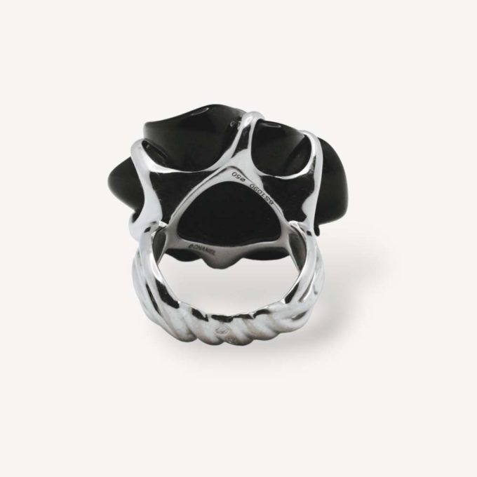 Authentic second hand Camelia Chanel ring