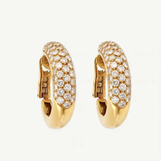 Clip Diamonds Edouard Nahum second hand authenticated