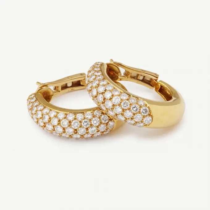 Clip Diamonds Edouard Nahum second hand authenticated