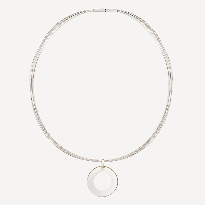 Authentic second-hand Dinh Van Target necklace