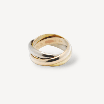 Authenticated pre-owned Trinity Cartier ring