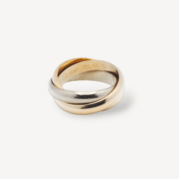 Authenticated pre-owned Trinity Cartier ring