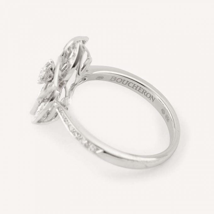 Ring Pensées de diamants Boucheron second hand authenticated