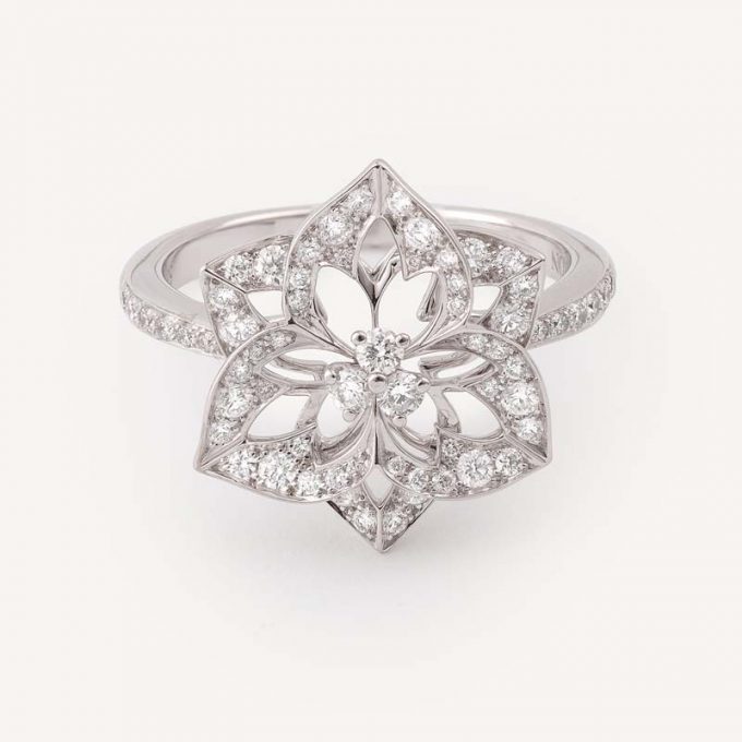Ring Pensées de diamants Boucheron second hand authenticated