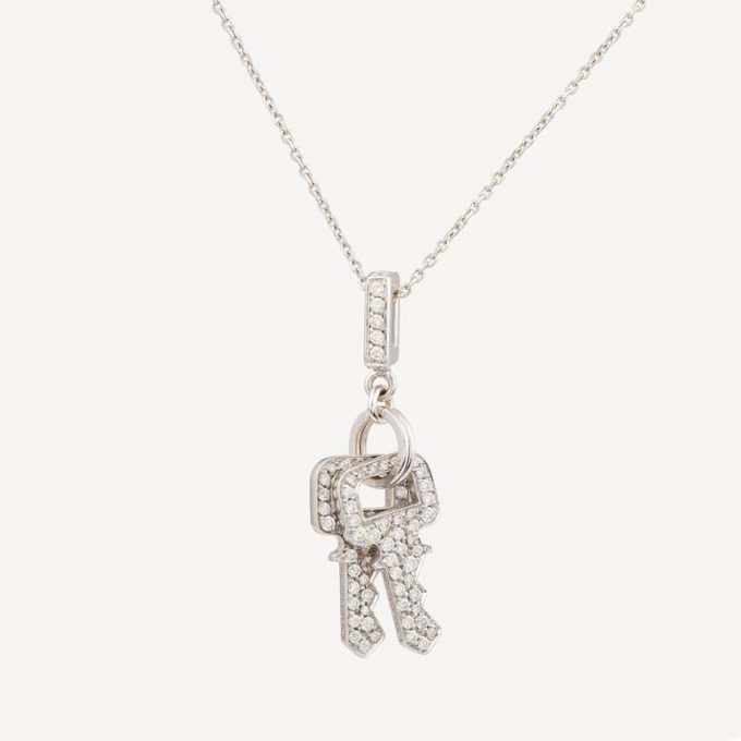 Authenticated pre-owned Lockit Louis Vuitton necklace - Lockit Louis Vuitton collection
