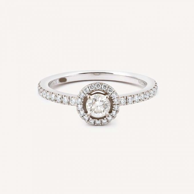 Authenticated pre-owned Joy Messika ring - pre-owned diamond rings