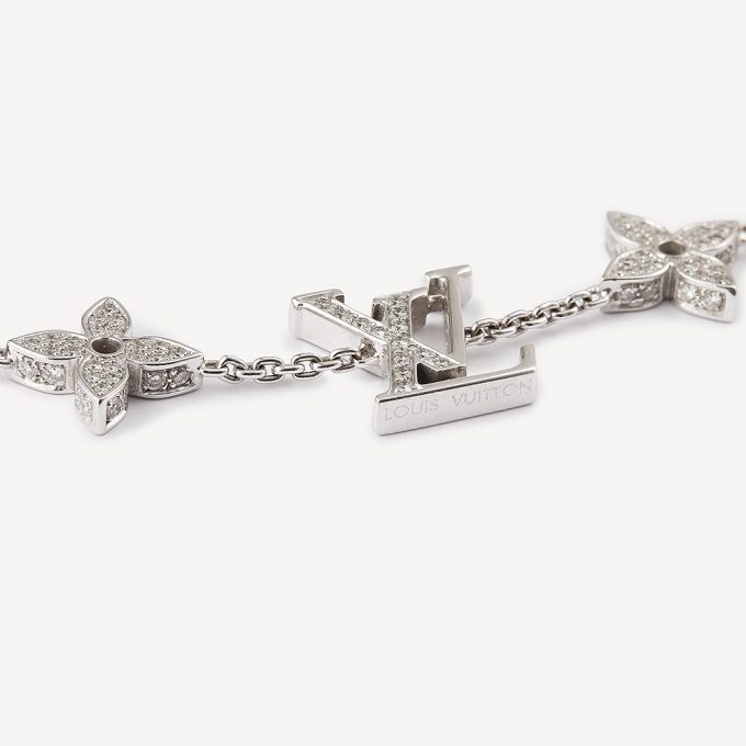 Used Louis Vuitton Monogram Idylle Blossom bracelet : Authenticated jewel - Monogram Louis Vuitton Histoire