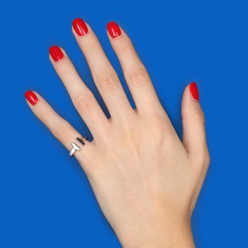 Used Square Tiffany & Co ring - Tiffany ring