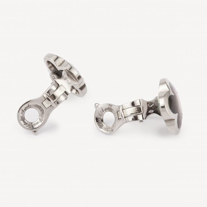 Second hand Hermès anchor chain earrings : Authentic jewel