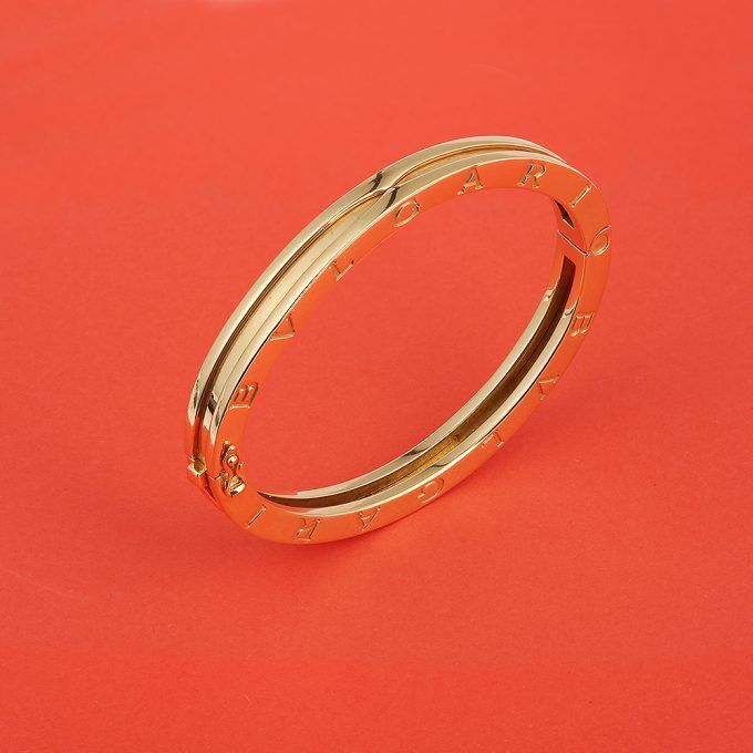 Pre-owned B.Zero1 Bulgari bracelet : Authenticated jewel - 18 carat gold bezel