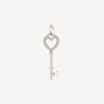 Tiffany & Co Heart Key pendant : Authenticated jewel