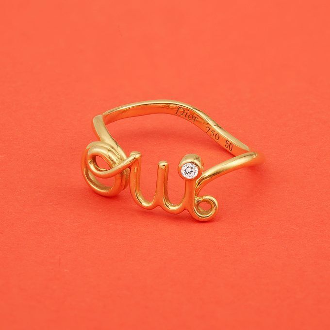 Second hand Dioramour Dior ring : Authenticated jewel - Dioramour Dior collection