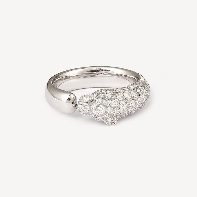 Second hand Cartier Panthère ring : Authenticated Jewel