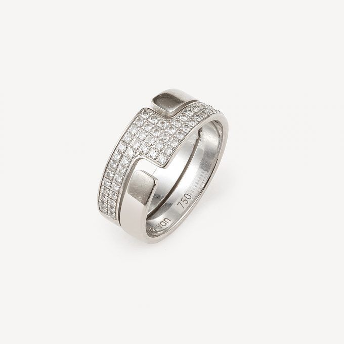 Second hand Dinh Van Seventies ring : Authenticated jewel
