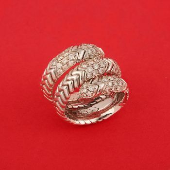 Pre-owned Spiga Bulgari ring : Authenticated jewel