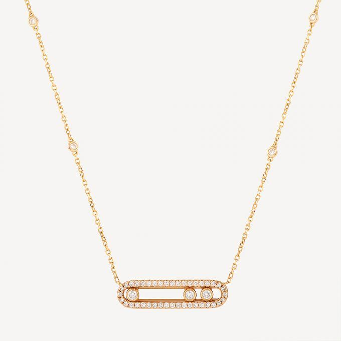 Baby Move Messika necklace second hand : Authenticated jewel