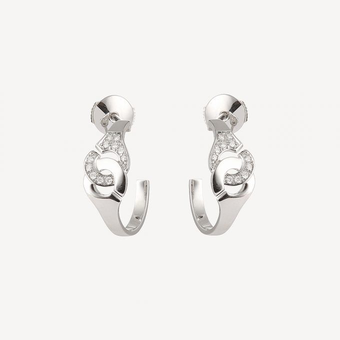 Handcuffs earrings Dinh Van : Authenticated jewel