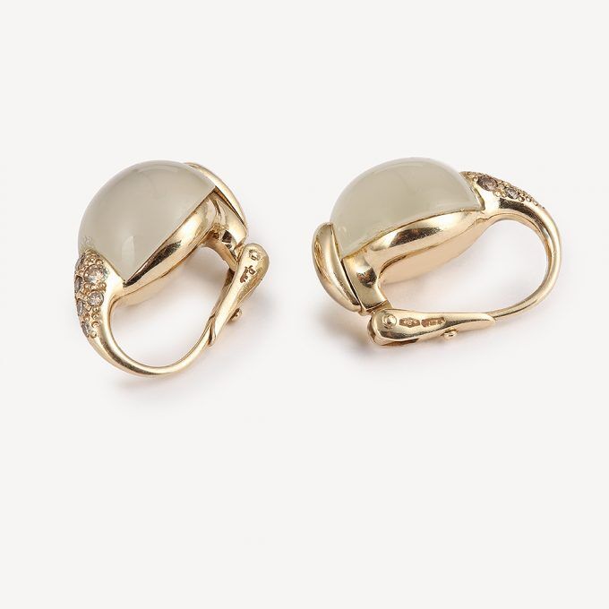 Second hand M'ama non M'ama Pomellato earrings : Authenticated jewel