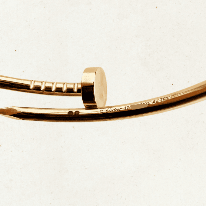 Juste un clou PM Cartier second hand bracelet : Authenticated jewel