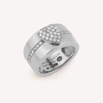 Second hand Mauboussin Heart ring : Authenticated jewel - Mother's Day gifts