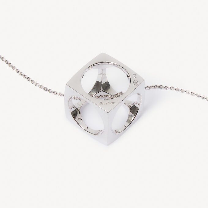 Le Pavé Dinh Van necklace : Authenticated jewel