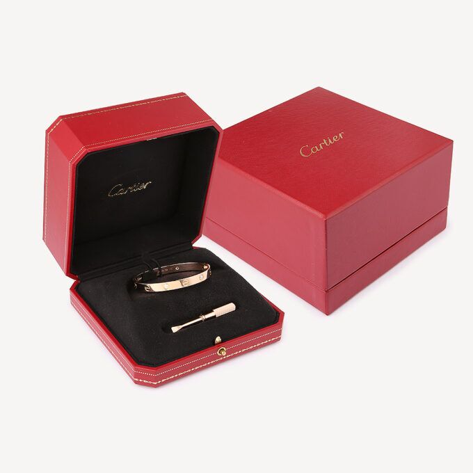 Second hand Love Cartier bracelet : Authenticated Jewel