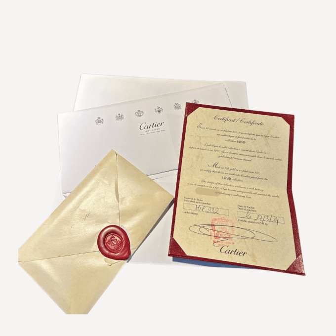 Second hand Love Cartier bracelet : Authenticated Jewel