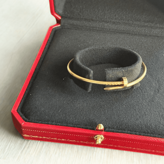 Juste un clou PM Cartier second hand bracelet : Authenticated jewel