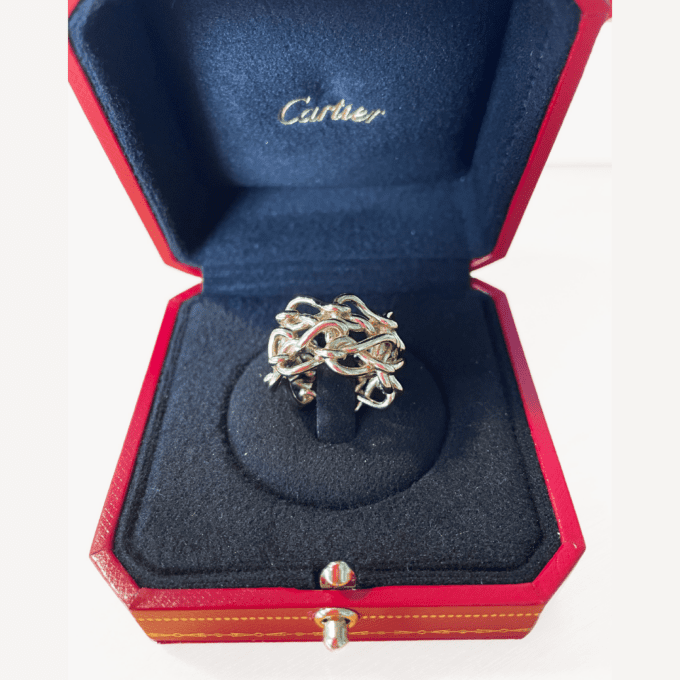 Second hand Cartier Maillon Infini ring : Authenticated Jewel