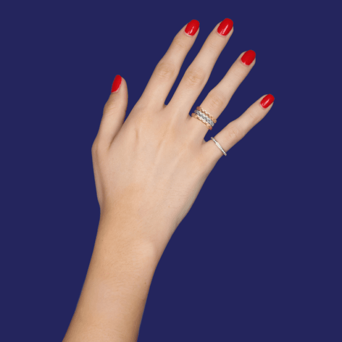 Second hand Coco Crush Chanel rings : Authenticated jewel