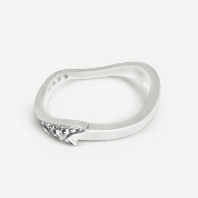 Second hand Dior Petit Tralala semi-paved Couture wedding ring : Authenticated jewel