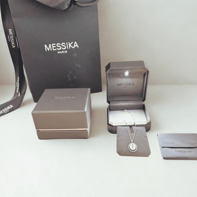 Collier Lucky Move MM Pavé Messika d'occasion : Bijou authentifié