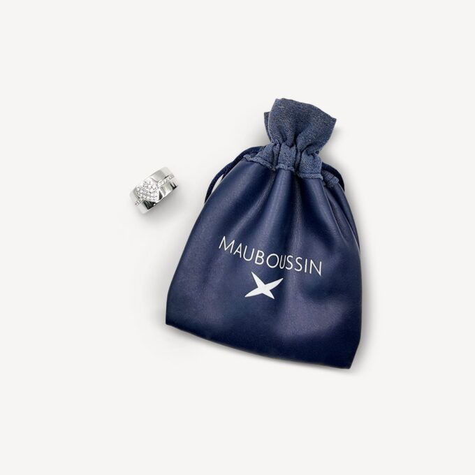 Bague Coeur de Diamants Mauboussin d'occasion : Bijou authentifié