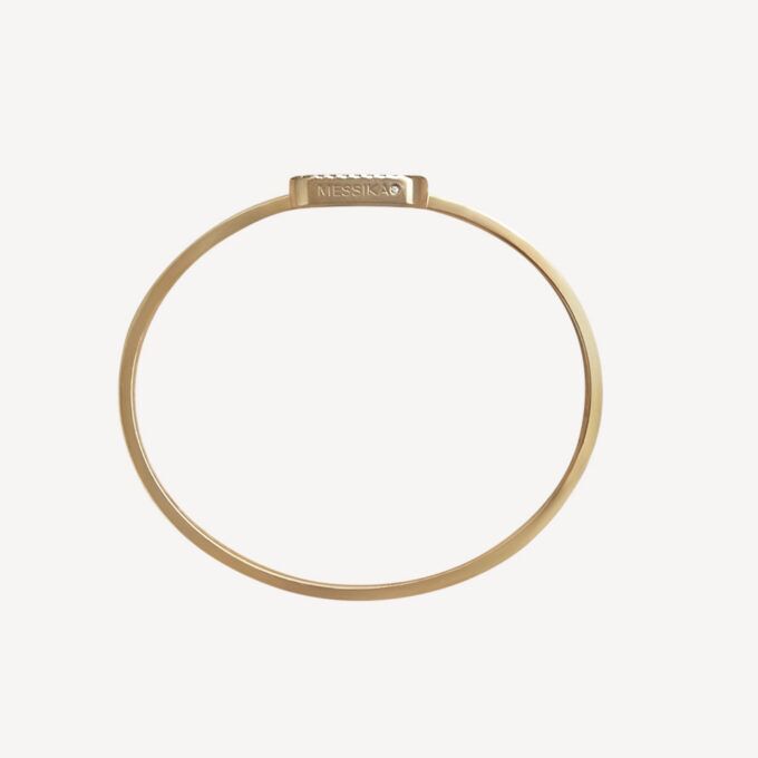 Bracelet Jonc Flex Move Uno Pavé MM Messika second hand : Authentic jewel