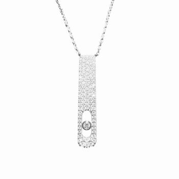 My First Diamond Pavé Messika necklace : Authenticated jewel