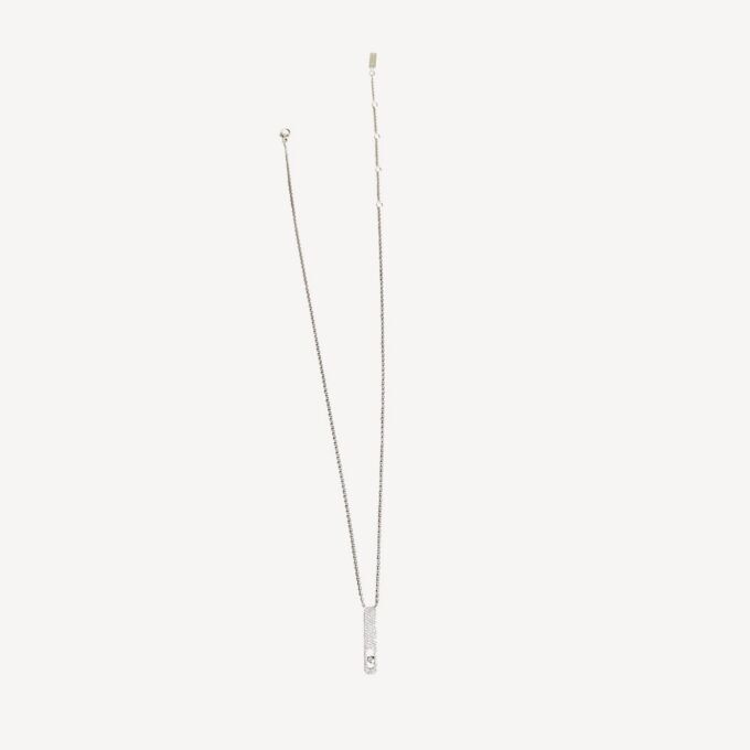 My First Diamond Pavé Messika necklace : Authenticated jewel