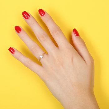 Bague Tiffany & Co Setting d'occasion