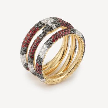 Second hand Ouroboros Gucci ring : Authenticated Jewel