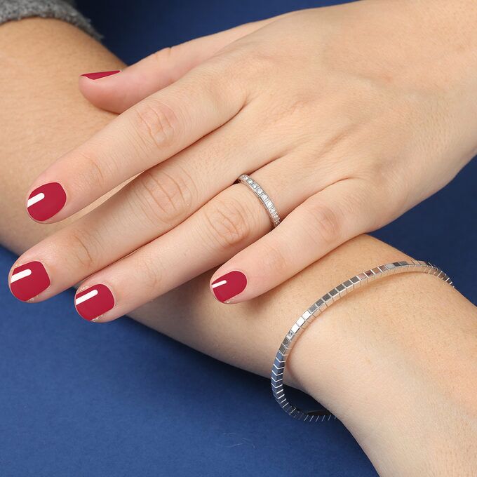 Bracelet et bague Ice Cube Chopard d'occasion : Bijoux authentifiés