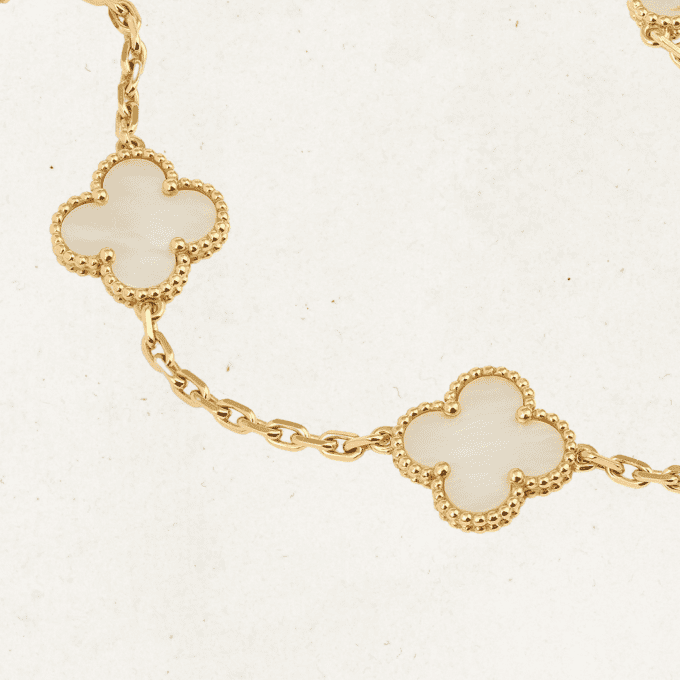 Bracelet Vintage Alhambra Van Cleef & Arpels d'occasion : Bijou authentifié